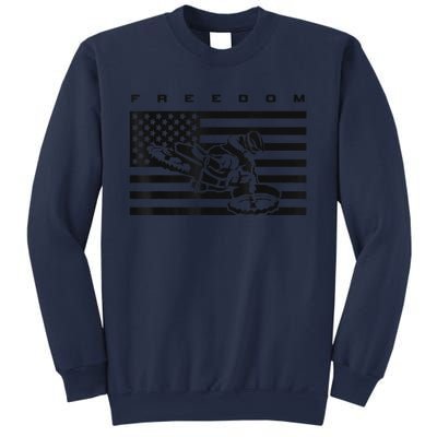 American Flag Motocross Apparel Motocross Dirt Bike Sweatshirt