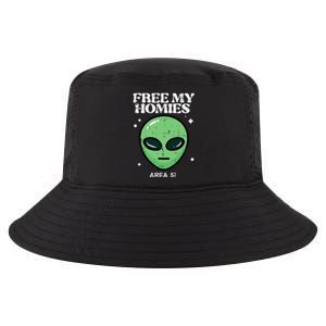 Alien Free My Homies Area 51 Funny Ufo Cool Comfort Performance Bucket Hat