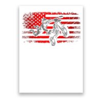 American Flag Motocross Apparel Motocross Dirt Bike Poster