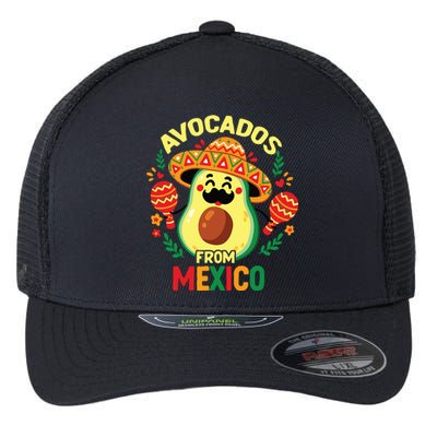 Avocados From Mexicvo Flexfit Unipanel Trucker Cap