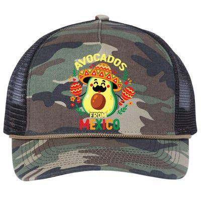 Avocados From Mexicvo Retro Rope Trucker Hat Cap