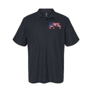 American Flag Motorcycle Apparel Motorcycle Softstyle Adult Sport Polo