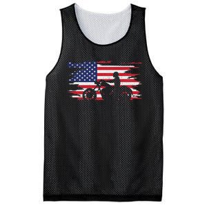 American Flag Motorcycle Apparel Motorcycle Mesh Reversible Basketball Jersey Tank