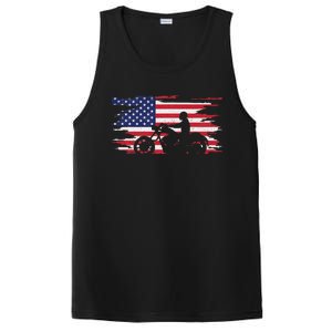 American Flag Motorcycle Apparel Motorcycle PosiCharge Competitor Tank