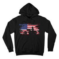 American Flag Motorcycle Apparel Motorcycle Tall Hoodie