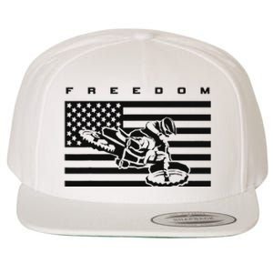 American Flag Motocross Apparel Motocross Dirt Bike Wool Snapback Cap