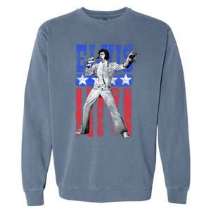 American Flag Man Garment-Dyed Sweatshirt