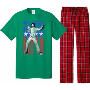 American Flag Man Pajama Set