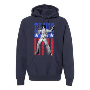 American Flag Man Premium Hoodie