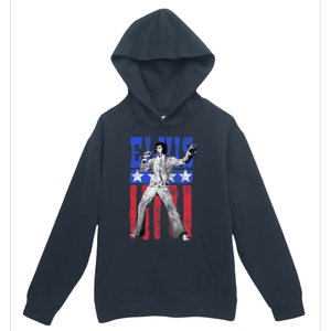 American Flag Man Urban Pullover Hoodie