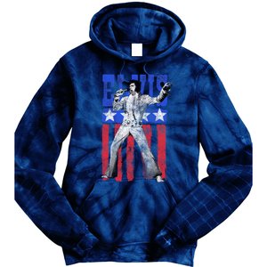 American Flag Man Tie Dye Hoodie