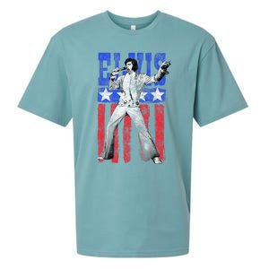 American Flag Man Sueded Cloud Jersey T-Shirt