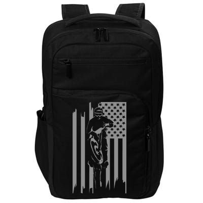 American Flag Motocross Apparel Motocross Dirt Bike Impact Tech Backpack