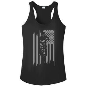 American Flag Motocross Apparel Motocross Dirt Bike Ladies PosiCharge Competitor Racerback Tank