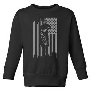 American Flag Motocross Apparel Motocross Dirt Bike Toddler Sweatshirt