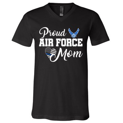 Air Force Mom V-Neck T-Shirt