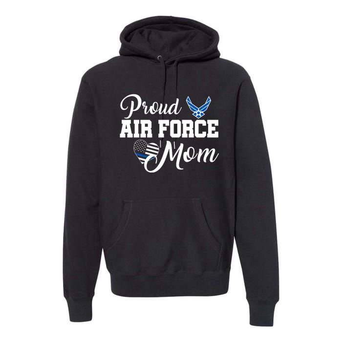 Air Force Mom Premium Hoodie