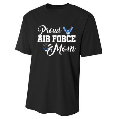 Air Force Mom Performance Sprint T-Shirt