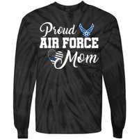 Air Force Mom Tie-Dye Long Sleeve Shirt