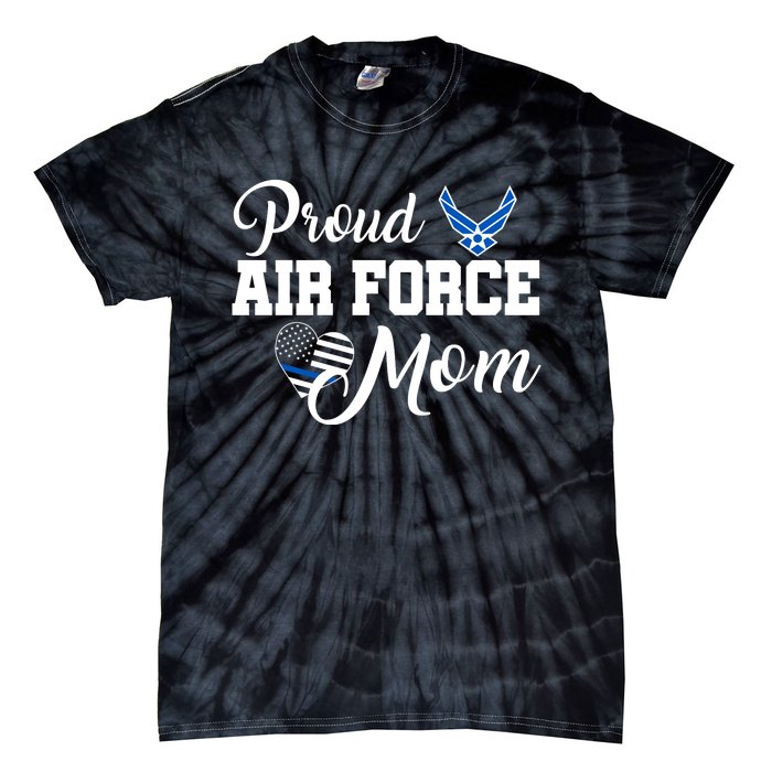 Air Force Mom Tie-Dye T-Shirt