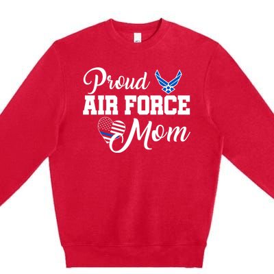 Air Force Mom Premium Crewneck Sweatshirt