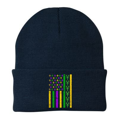 American Flag Mardi Gras Tshirt Mardi Gras Crawfish Beanie