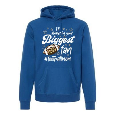 American Football Mom Fan Support American Football Gift Premium Hoodie