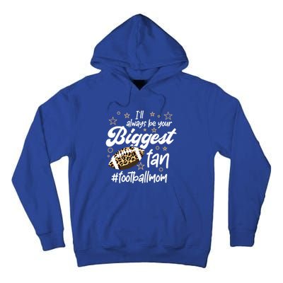 American Football Mom Fan Support American Football Gift Tall Hoodie