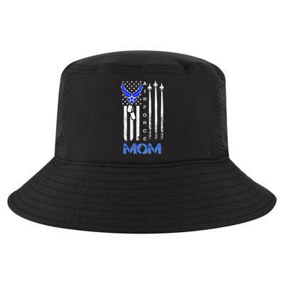 Air Force Mom, USAF Mom Tee, Women's Day Gift Veteran Cool Comfort Performance Bucket Hat