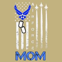 Air Force Mom, USAF Mom Tee, Women's Day Gift Veteran Hoodie