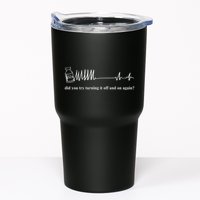 Adenosine Funny Medical Pun Gift Did You Try Turning It On And Off Again Tumbler