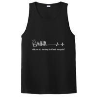 Adenosine Funny Medical Pun Gift Did You Try Turning It On And Off Again PosiCharge Competitor Tank