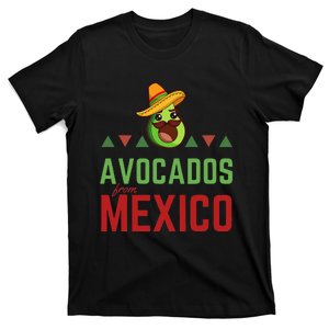 Avocados from Mexico Mexican Day flag Avocado Costume T-Shirt