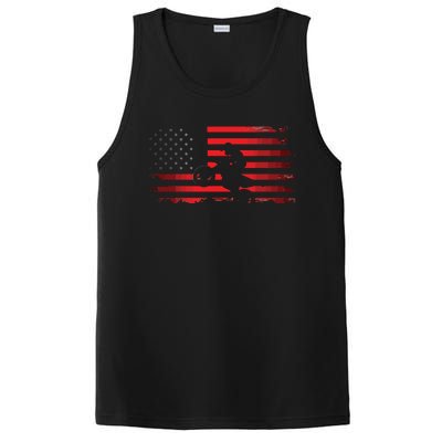 American Flag Motocross Apparel Motocross Dirt Bike PosiCharge Competitor Tank