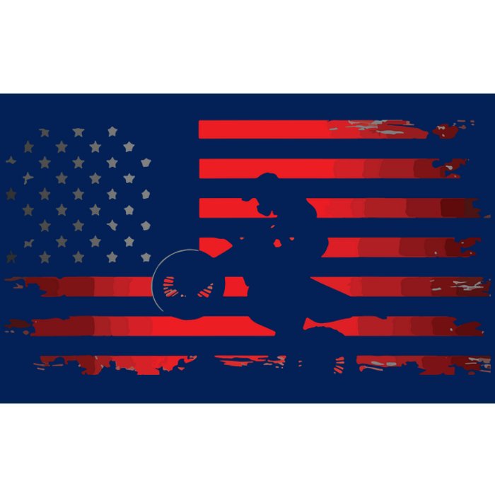 American Flag Motocross Apparel Motocross Dirt Bike Bumper Sticker