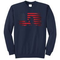 American Flag Motocross Apparel Motocross Dirt Bike Tall Sweatshirt