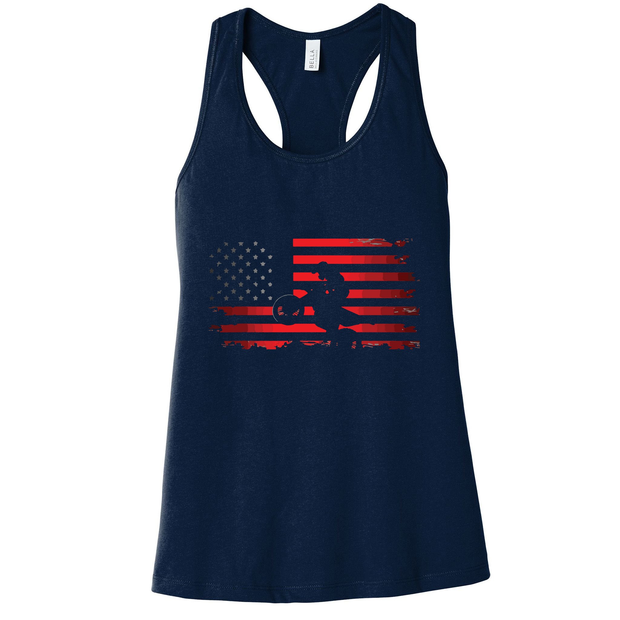 American Flag Motocross Apparel Motocross Dirt Bike Womens Tank Top