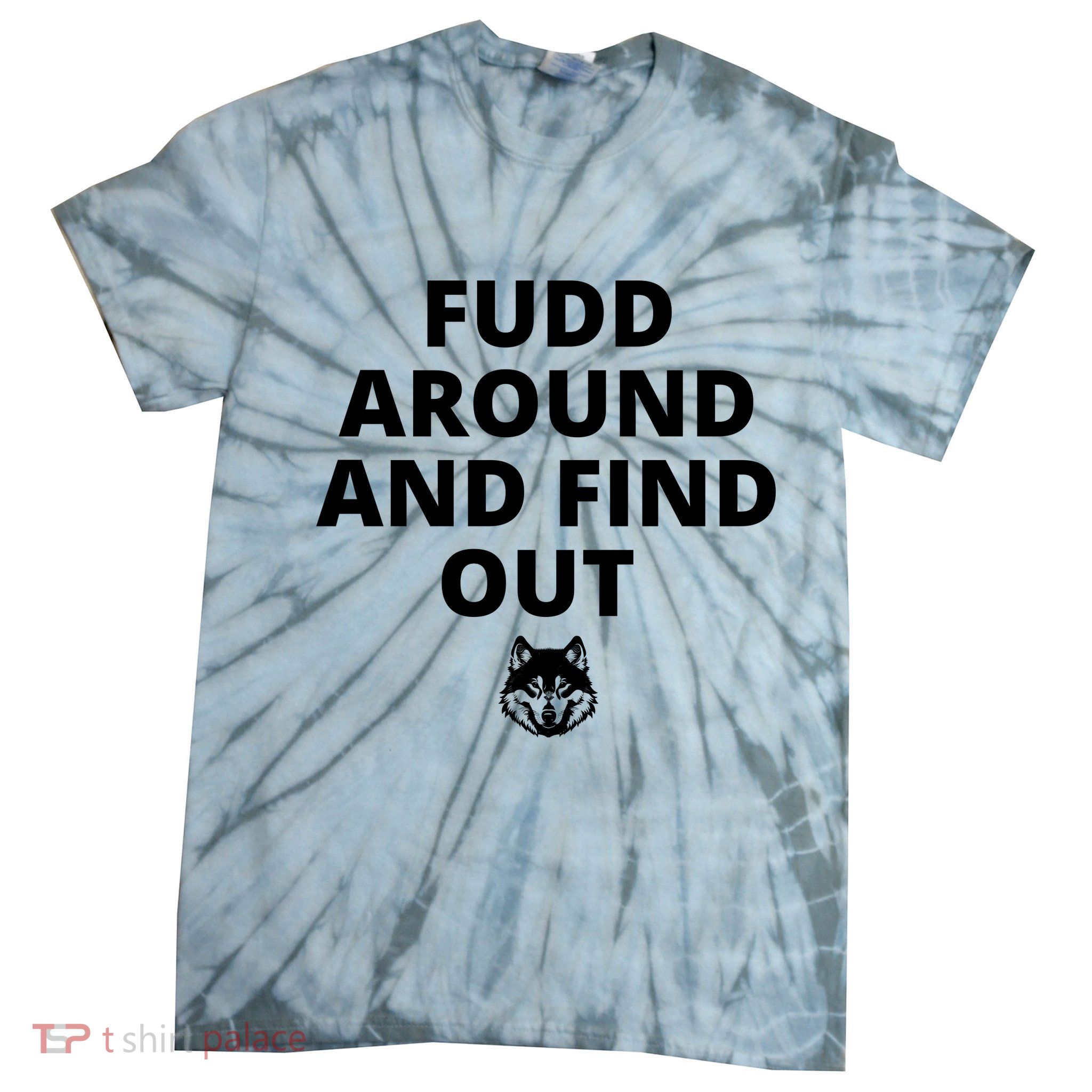  Azzi Fudd’s Mom Huskies Fudd Around And Find Out Tie-Dye T-Shirt