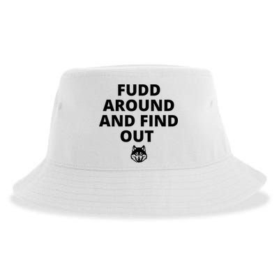  Azzi Fudd’s Mom Huskies Fudd Around And Find Out Sustainable Bucket Hat