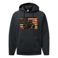 American Flag Motorcycle Apparel Biker Motorcycle Performance Fleece Hoodie