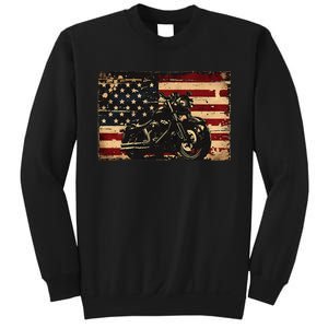 American Flag Motorcycle Apparel Biker Motorcycle Sweatshirt