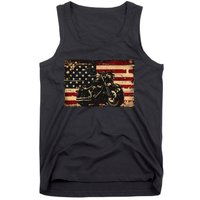 American Flag Motorcycle Apparel Biker Motorcycle Tank Top