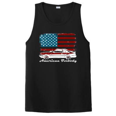 American Foxbody Muscle Car 5 0l Car Enthusiast Flag Gift PosiCharge Competitor Tank