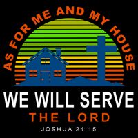 As For Me And My House We Will Server The Lord Impact Tech Backpack