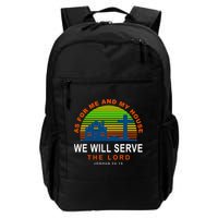 As For Me And My House We Will Server The Lord Backpack