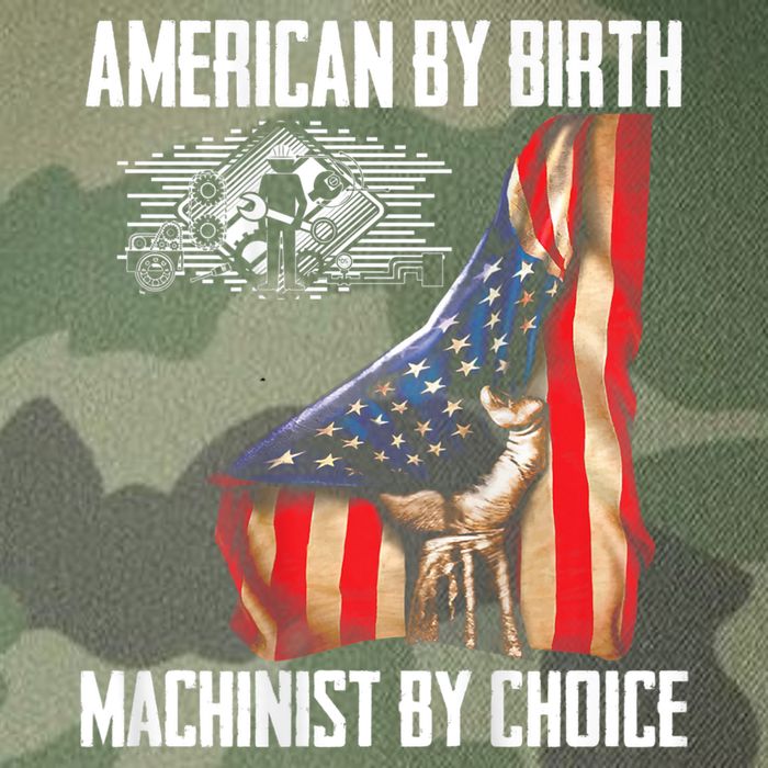 American Flag Machinist By Choice Funny For Machinist Legacy Tie Dye Trucker Hat