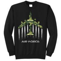 Air force Military pilot Fighter jet Camouflage American Pj Sweatshirt