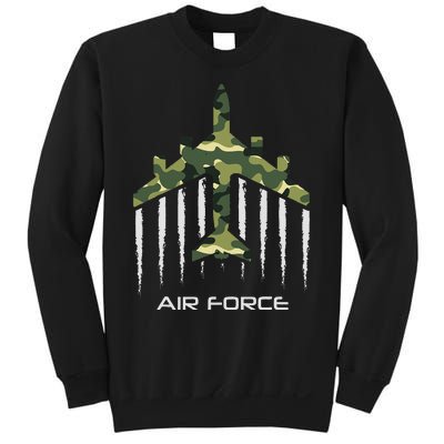 Air force Military pilot Fighter jet Camouflage American Pj Sweatshirt