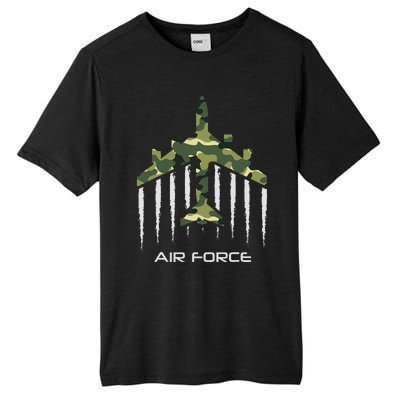 Air force Military pilot Fighter jet Camouflage American Pj Tall Fusion ChromaSoft Performance T-Shirt