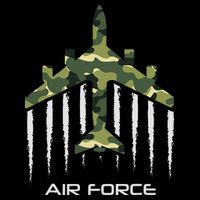 Air force Military pilot Fighter jet Camouflage American Pj Bucket Hat